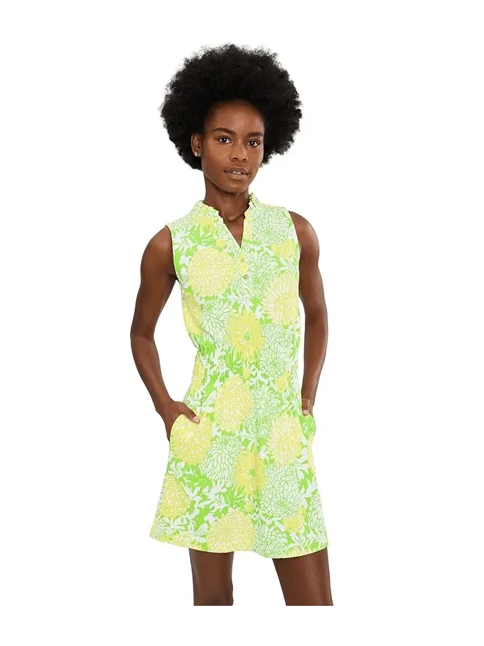 Платье без рукавов с принтом Love Active Lilly Pulitzer — изображение 1 из 5, зеленый