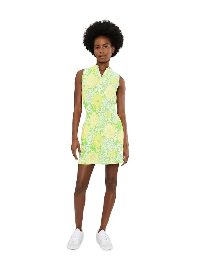 Платье без рукавов с принтом Love Active Lilly Pulitzer — изображение 2 из 5, зеленый