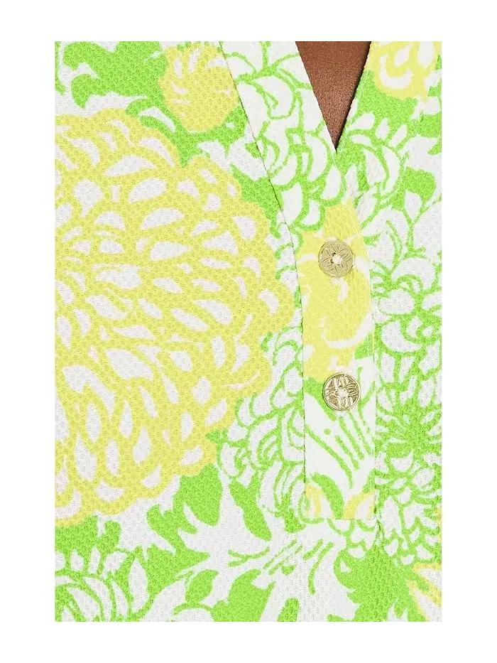 Платье без рукавов с принтом Love Active Lilly Pulitzer — изображение 5 из 5, зеленый