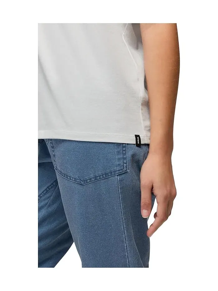 Футболка Prana Bee Journeyman Short Sleeve Tee — изображение 4 из 4, белый