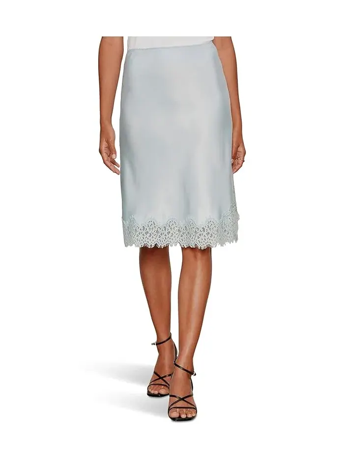 Юбка кружевная Effortless Lace Slip Skirt Sanctuary — изображение 1 из 5, синий