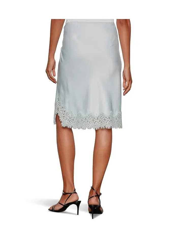 Юбка кружевная Effortless Lace Slip Skirt Sanctuary — изображение 4 из 5, синий
