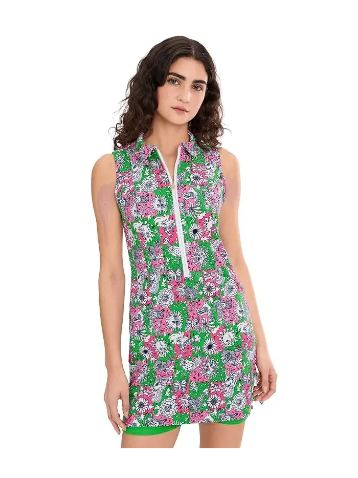 Платье с бантом Kathy Bow Lilly Pulitzer — изображение 1 из 5, розовый