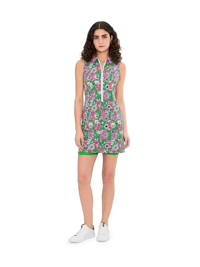 Платье с бантом Kathy Bow Lilly Pulitzer — изображение 2 из 5, розовый