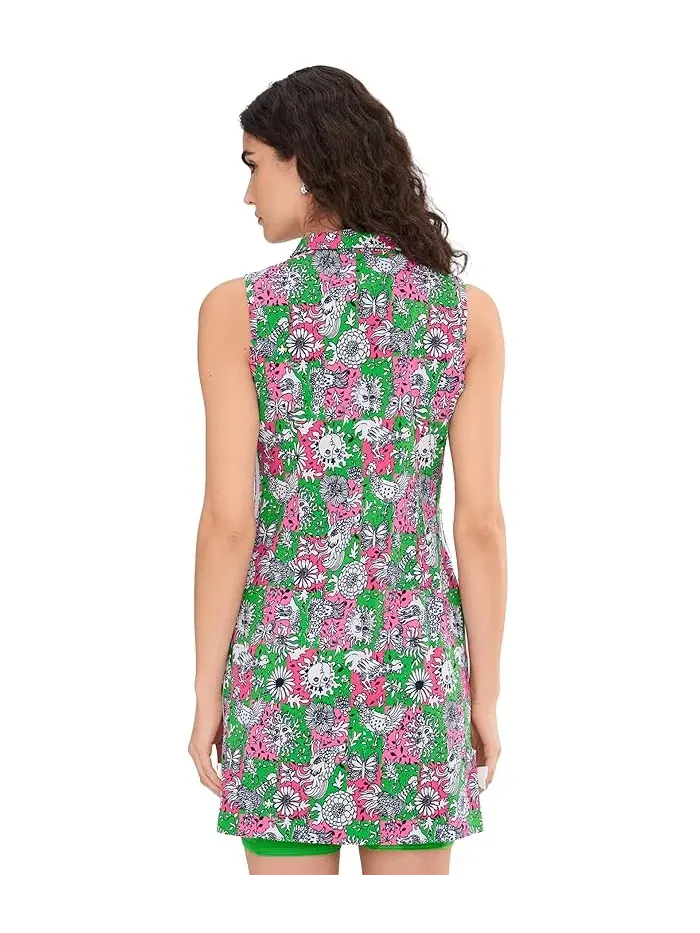 Платье с бантом Kathy Bow Lilly Pulitzer — изображение 4 из 5, розовый