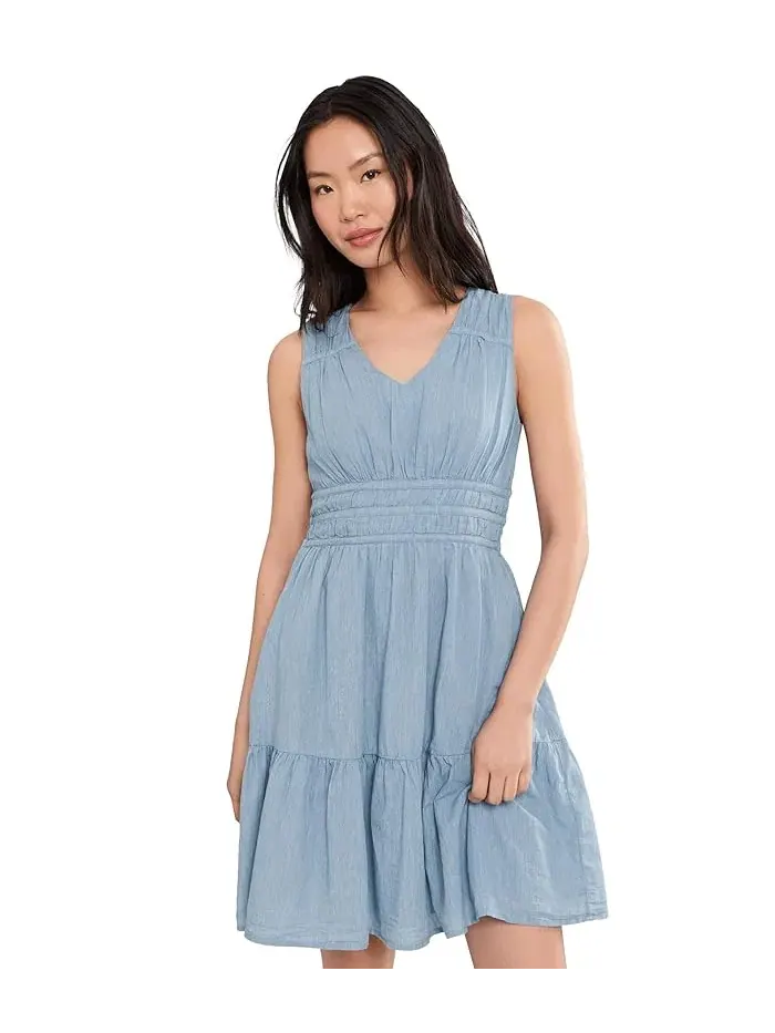 Платье короткое без рукавов Voile Voyage Tommy Bahama — изображение 1 из 5, синий