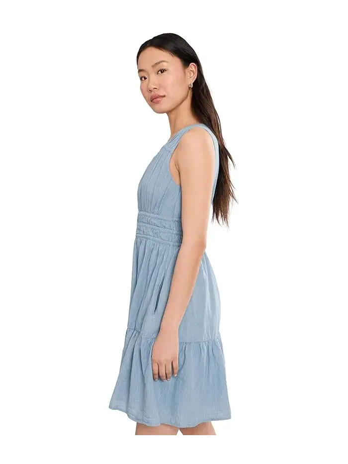 Платье короткое без рукавов Voile Voyage Tommy Bahama — изображение 3 из 5, синий