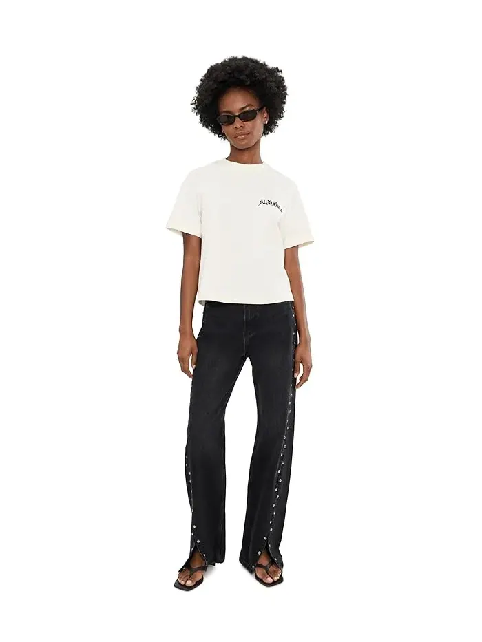 Футболка с принтом Descent Lisa Tee AllSaints — изображение 2 из 5, белый