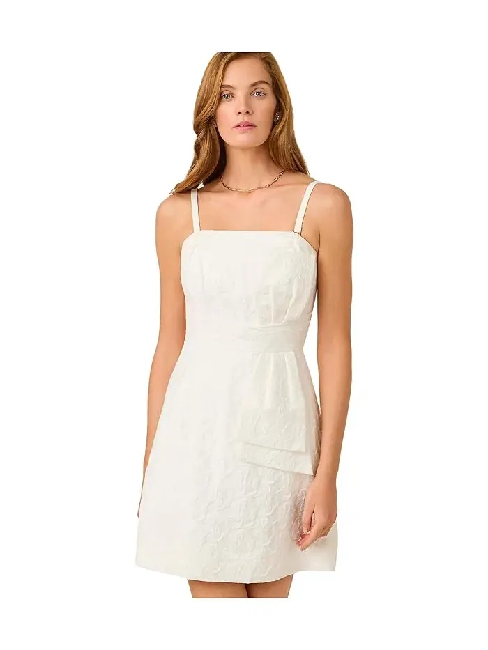 Платье приталенное Amra Lilly Pulitzer — изображение 1 из 5, белый