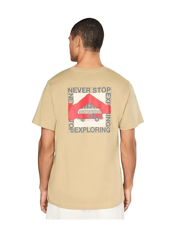 Футболка The North Face Escape The City Regular Short Sleeve Tee — изображение 4 из 5, хаки