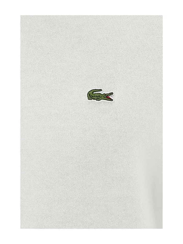 Свитер Lacoste Crew Neck Cotton, монохромный — изображение 5 из 5, мука