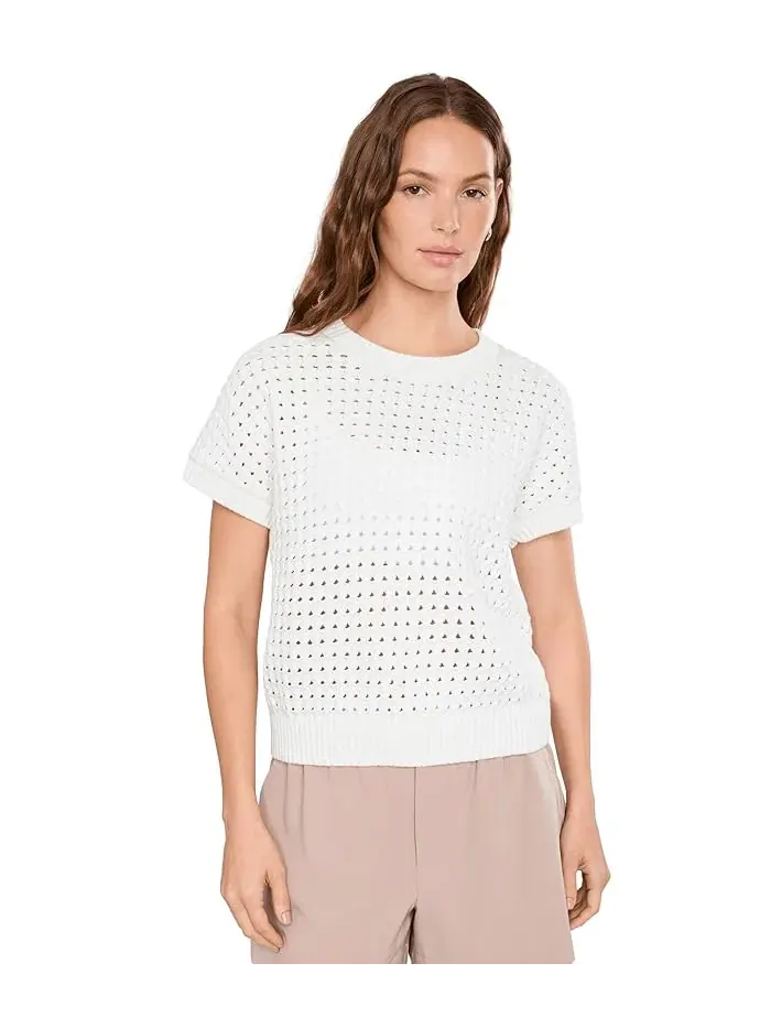 Свитер вязаный Denny Knit Top Varley — изображение 1 из 5, белый
