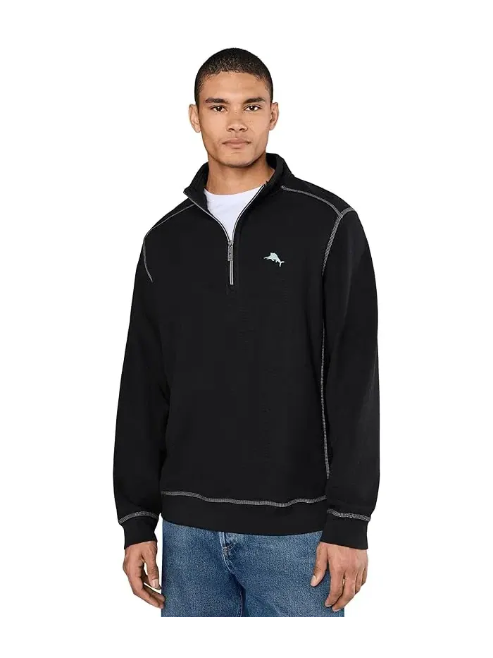 Свитер Montego Beach Half Zip Tommy Bahama — изображение 1 из 5, черный