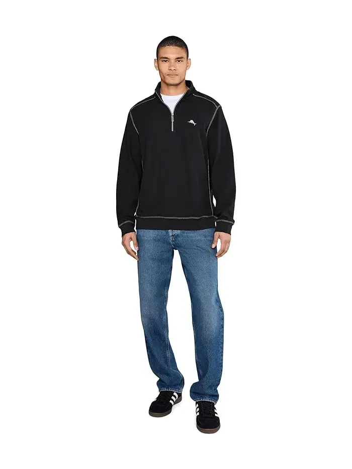Свитер Montego Beach Half Zip Tommy Bahama — изображение 2 из 5, черный