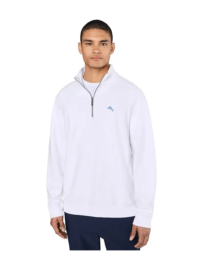 Свитер Montego Beach Half Zip Tommy Bahama — изображение 1 из 5, белый