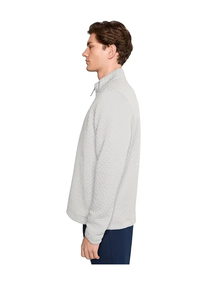 Свитер с четверть-застежкой-молнией Last Stitch Cole Haan — изображение 3 из 5, высокий дом