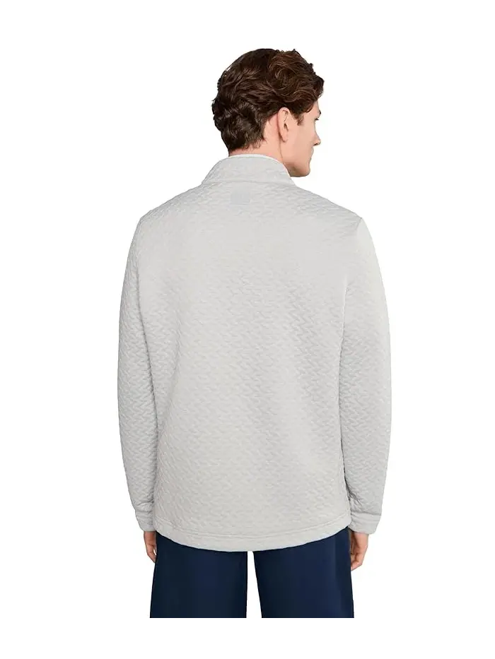 Свитер с четверть-застежкой-молнией Last Stitch Cole Haan — изображение 4 из 5, высокий дом