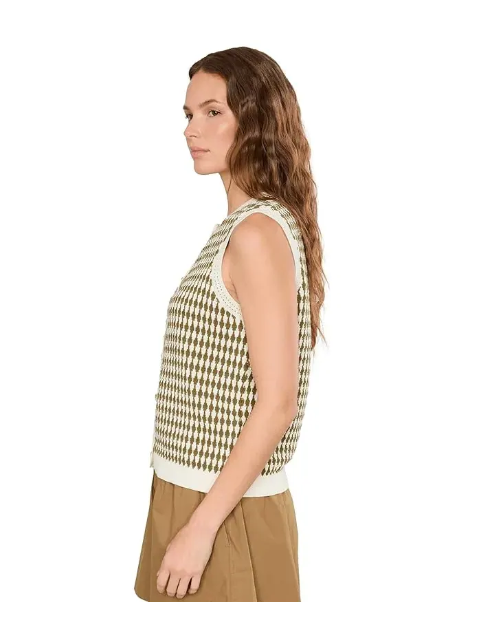 Свитер Varley Aura Knit Top — изображение 3 из 5, золотистый оливковый