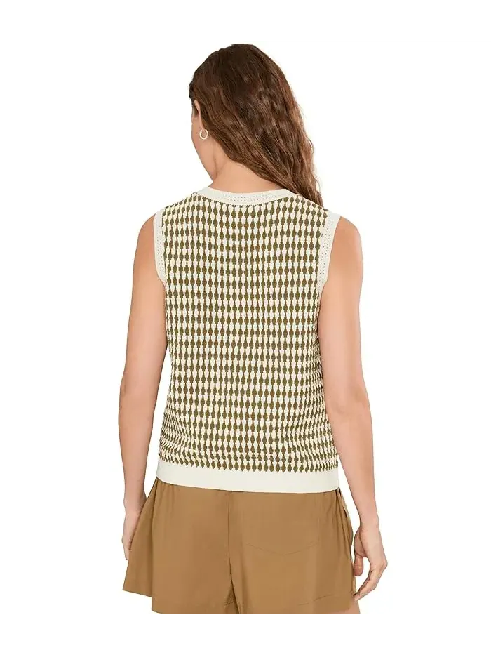 Свитер Varley Aura Knit Top — изображение 4 из 5, золотистый оливковый