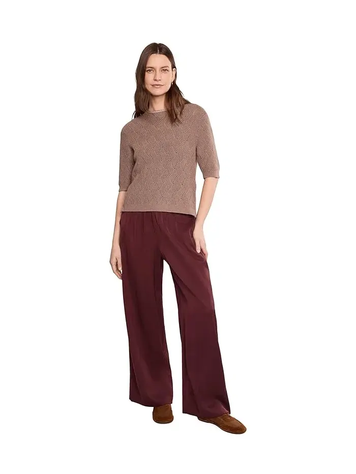 Свитер Varley Agathe Knit Top — изображение 2 из 5, брауни