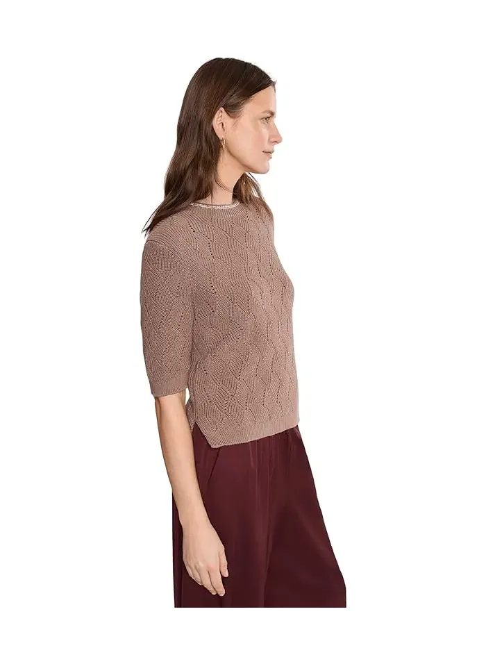 Свитер Varley Agathe Knit Top — изображение 3 из 5, брауни
