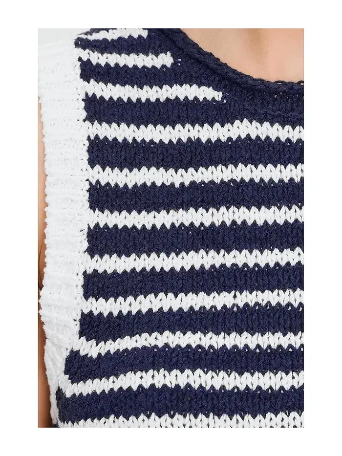 Свитер полосатый Harbor Pebble Cotton Stripe Tommy Bahama — изображение 5 из 5, берег