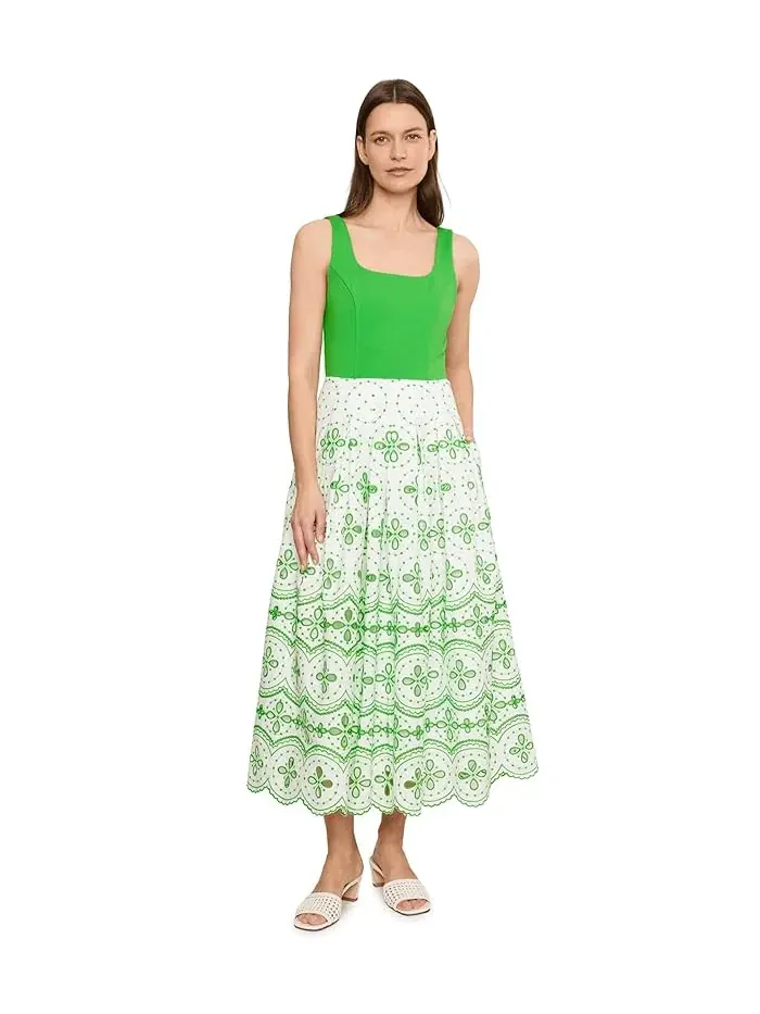 Платье миди Lissette Lilly Pulitzer — изображение 1 из 5, зеленый