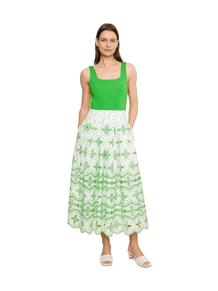 Платье миди Lissette Lilly Pulitzer — изображение 2 из 5, зеленый
