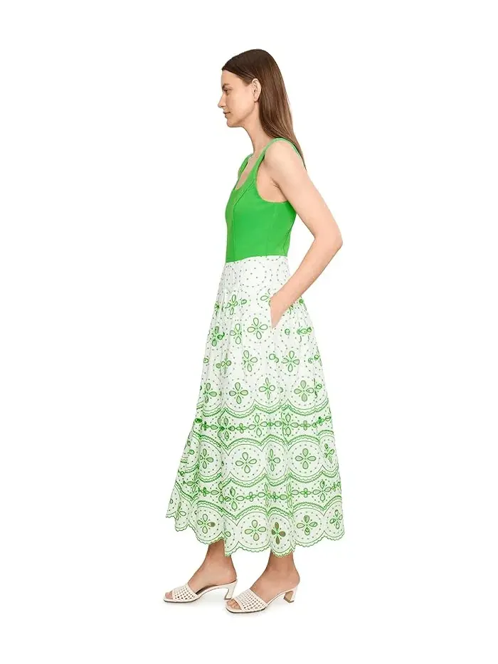 Платье миди Lissette Lilly Pulitzer — изображение 3 из 5, зеленый