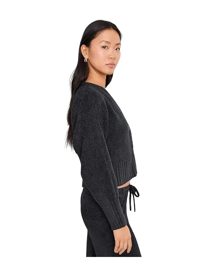 Кардиган ribbed CozyChic Lite Cotton Barefoot Dreams — изображение 3 из 5, синий