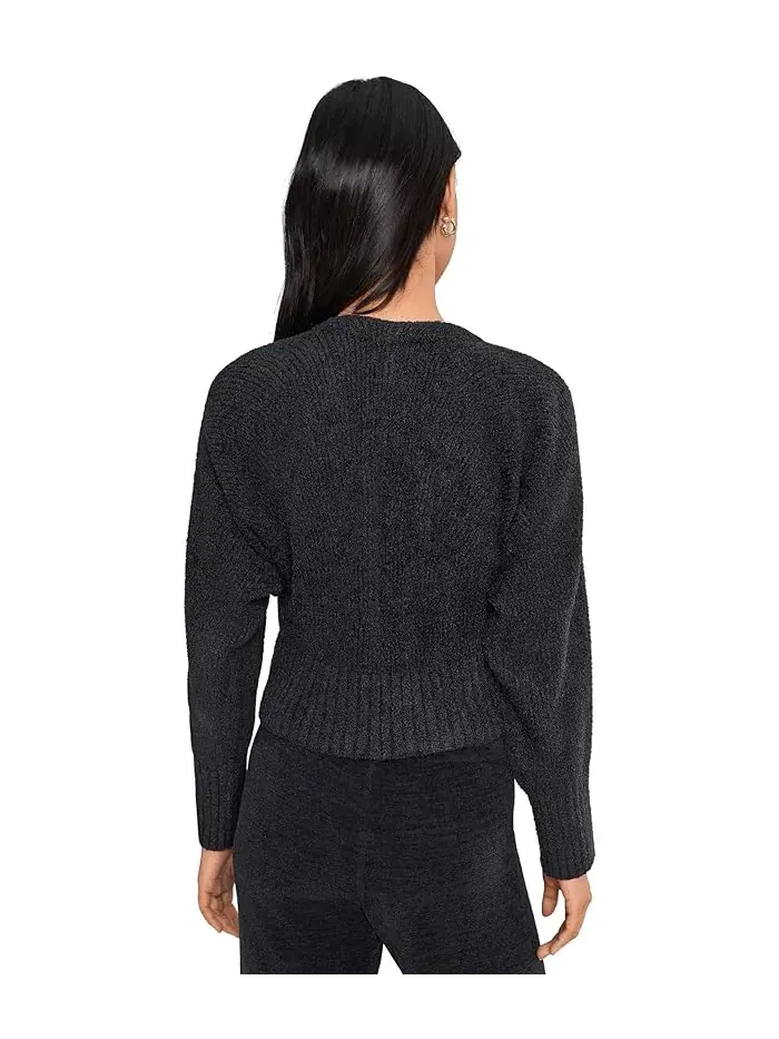 Кардиган ribbed CozyChic Lite Cotton Barefoot Dreams — изображение 4 из 5, синий