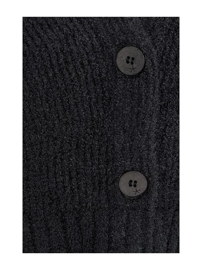 Кардиган ribbed CozyChic Lite Cotton Barefoot Dreams — изображение 5 из 5, синий