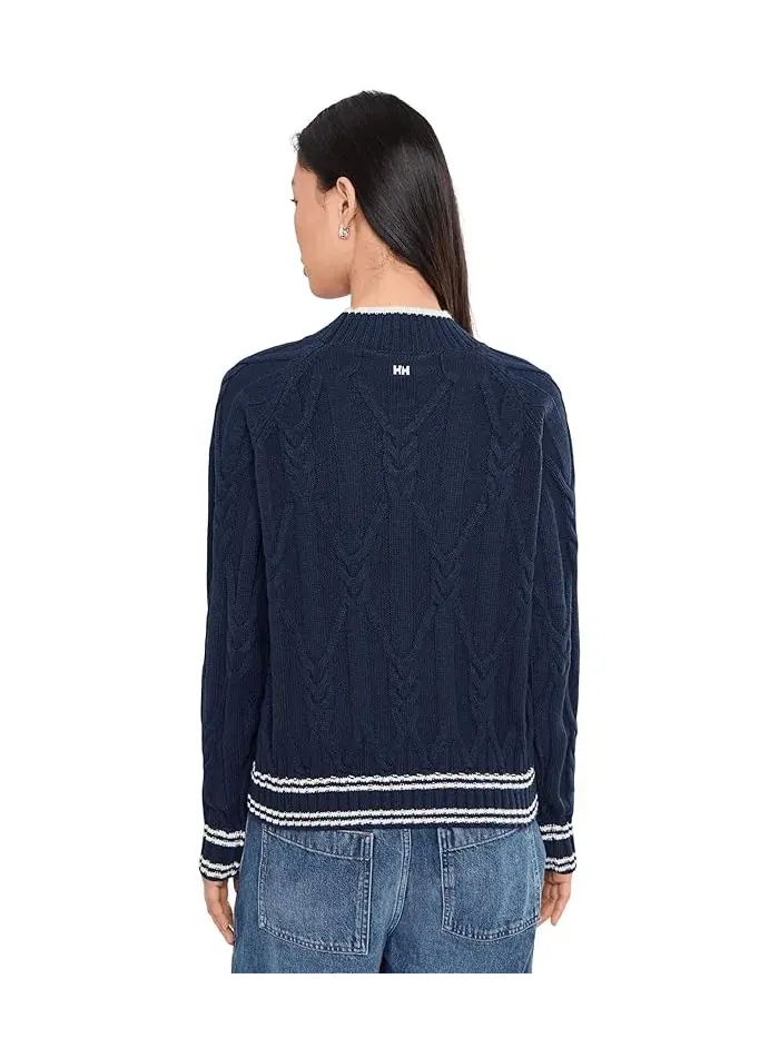 Свитер вязаный Knit Sweater Helly Hansen — изображение 4 из 5, темно-синий