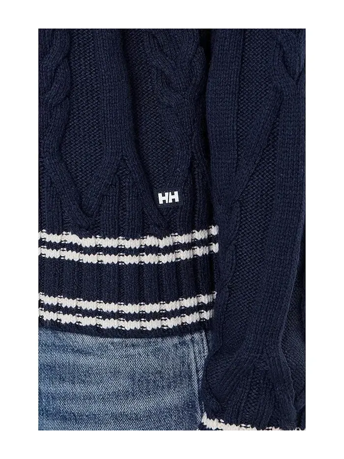 Свитер вязаный Knit Sweater Helly Hansen — изображение 5 из 5, темно-синий