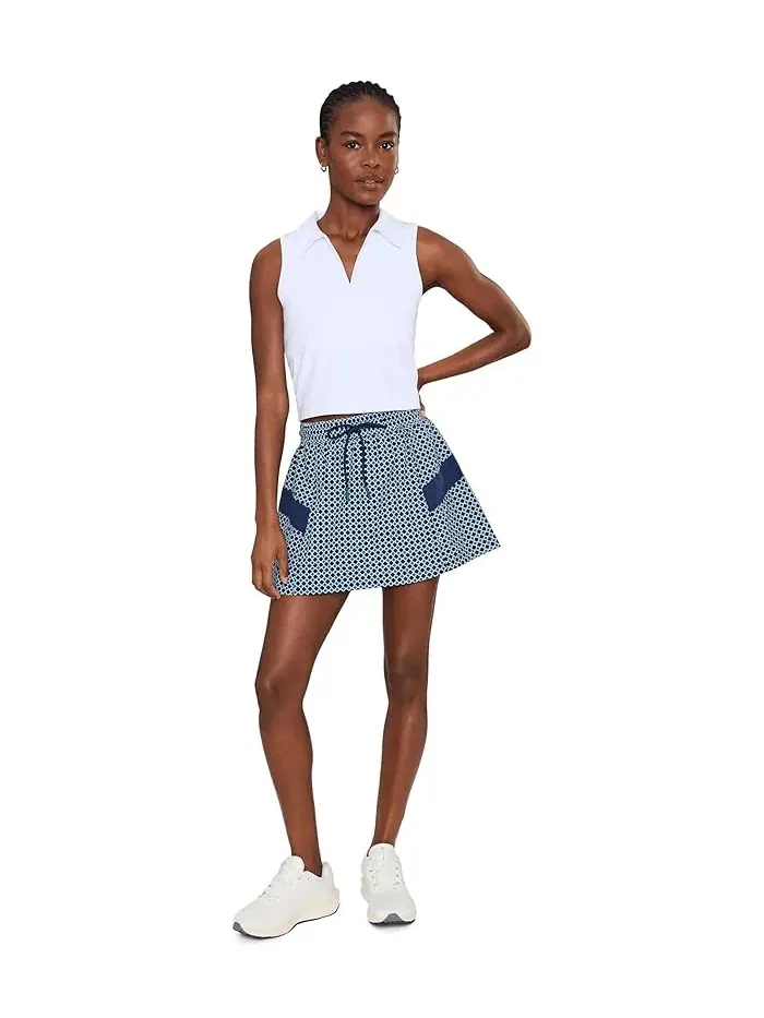 Юбка мини Beach Riot Clyde Skirt — изображение 2 из 5, серо-голубой