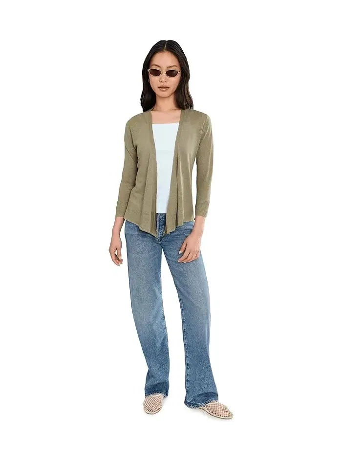Кардиган с трехчетвертными рукавами Addison Isle Tommy Bahama — изображение 2 из 5, глиняный