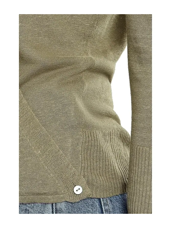 Кардиган с трехчетвертными рукавами Addison Isle Tommy Bahama — изображение 5 из 5, глиняный