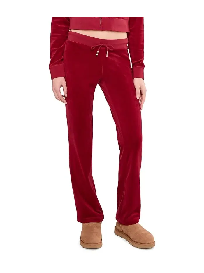 Спортивные брюки с лампасами модель Og Bling Track Pants Juicy Couture