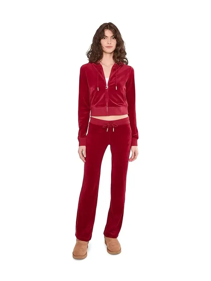 Спортивные брюки с лампасами модель Og Bling Track Pants Juicy Couture — изображение 2 из 5, ангел