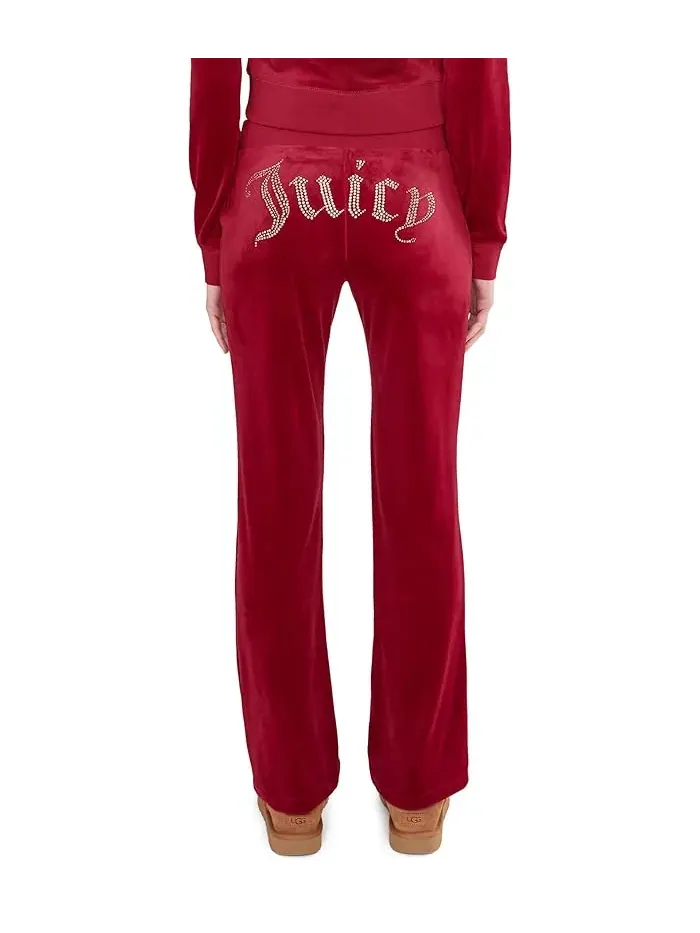 Спортивные брюки с лампасами модель Og Bling Track Pants Juicy Couture — изображение 4 из 5, ангел