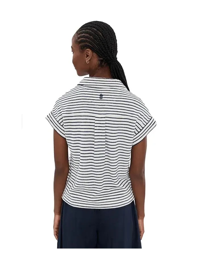 Пижама поло Suncoast Loop Terry Stripe Tommy Bahama — изображение 4 из 5, кокос