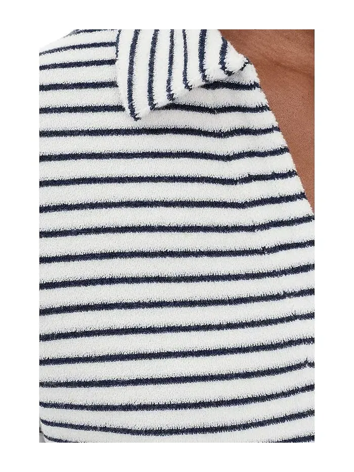 Пижама поло Suncoast Loop Terry Stripe Tommy Bahama — изображение 5 из 5, кокос
