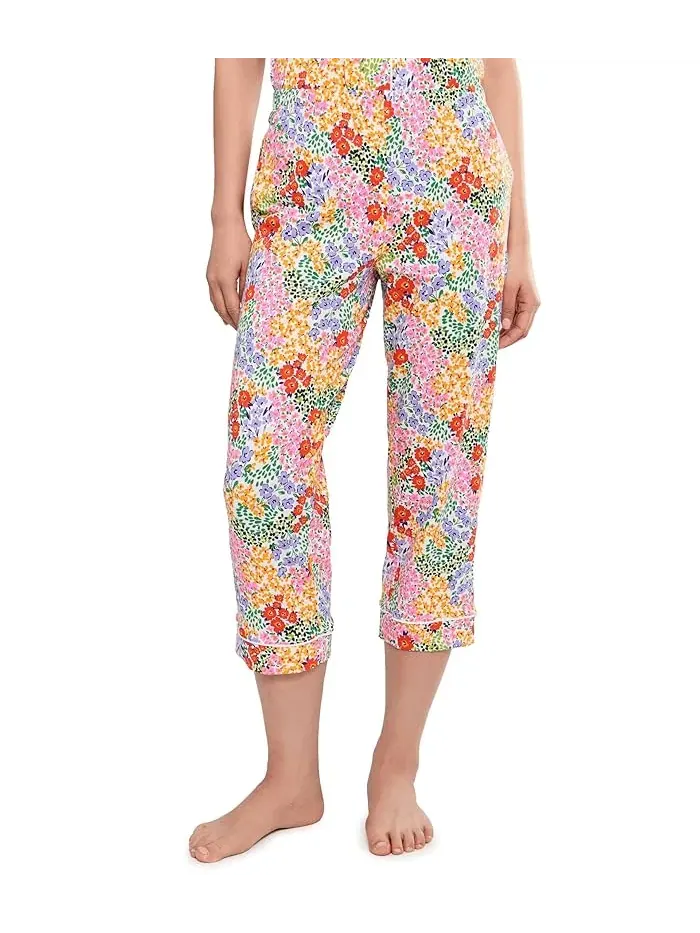 Пижама короткая с коротким рукавом хлопок Bedhead PJs — изображение 4 из 5, бежевый