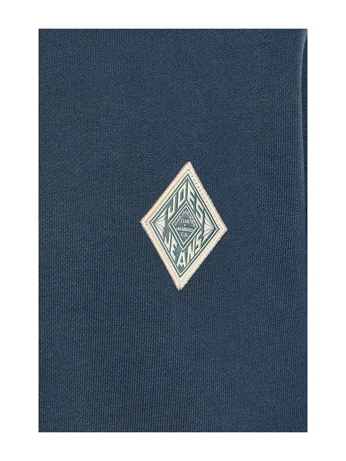Свитшот с вышивкой Embroidery Chest Patch Joe's Jeans — изображение 5 из 5, синий