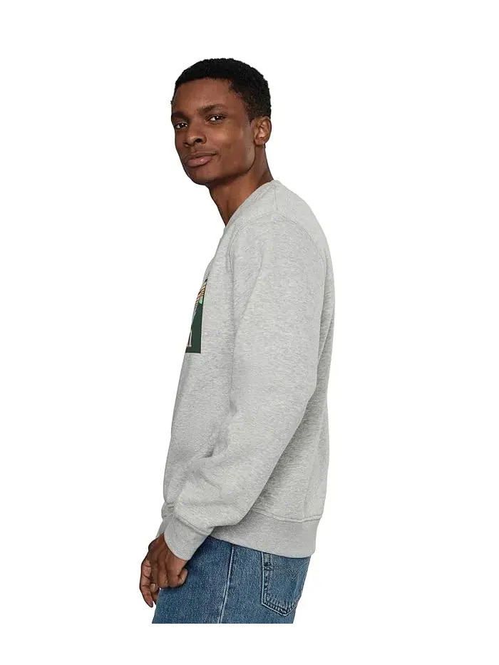 Свитшот с круглым вырезом хлопковый Essential Logo Crewneck Sweatshirt L.L.Bean — изображение 3 из 5