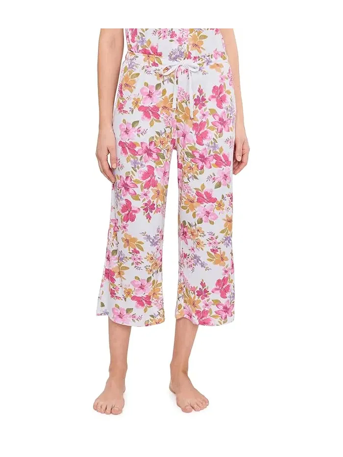 Пижама с коротким рукавом и капри Multi Floral, Karen Neuburger — изображение 2 из 5, мульти