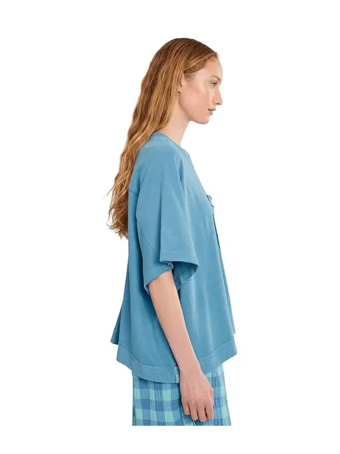 Футболка для сна Staycation Sleep Tee Free People — изображение 3 из 5, синий