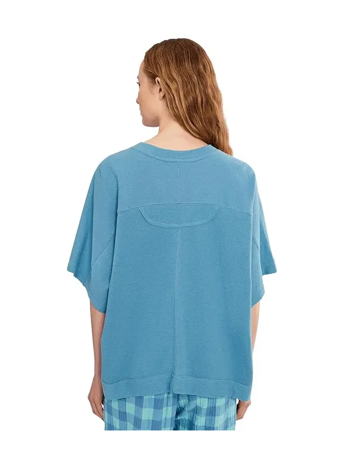 Футболка для сна Staycation Sleep Tee Free People — изображение 4 из 5, синий