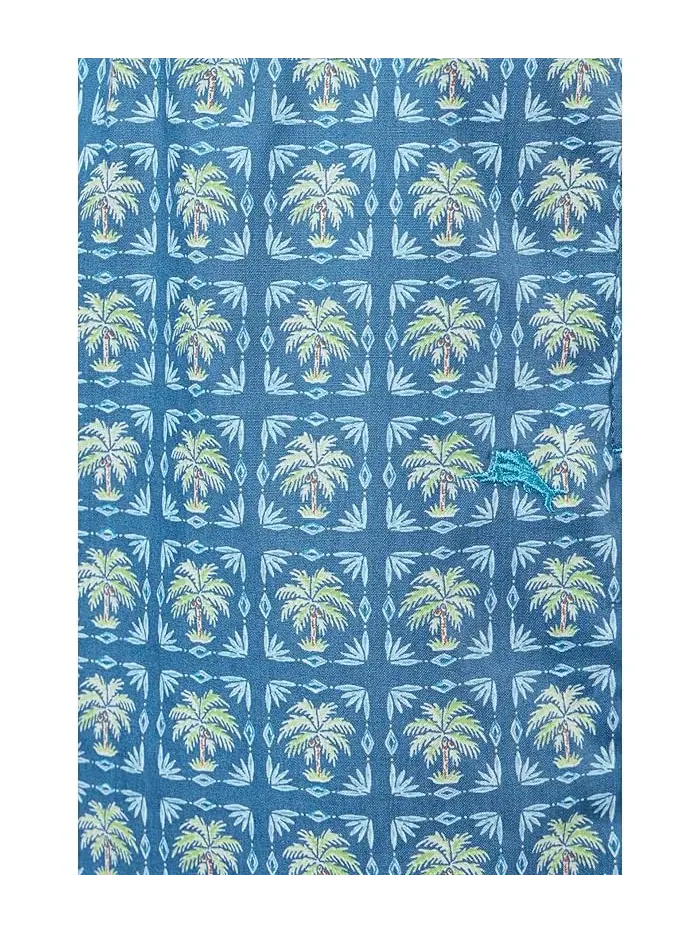 Пижамные штаны Cotton Woven Tommy Bahama — изображение 5 из 5, пальмовый