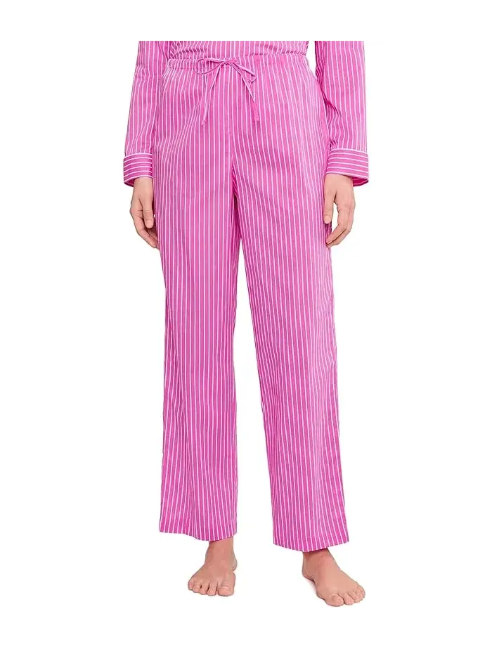 Пижамный комплект с удлиненными брюками Lauren Ralph Lauren — изображение 4 из 5, розовый